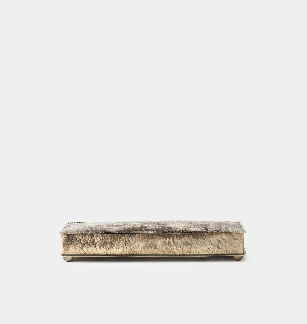Amber Interiors - Hammered Silver Box