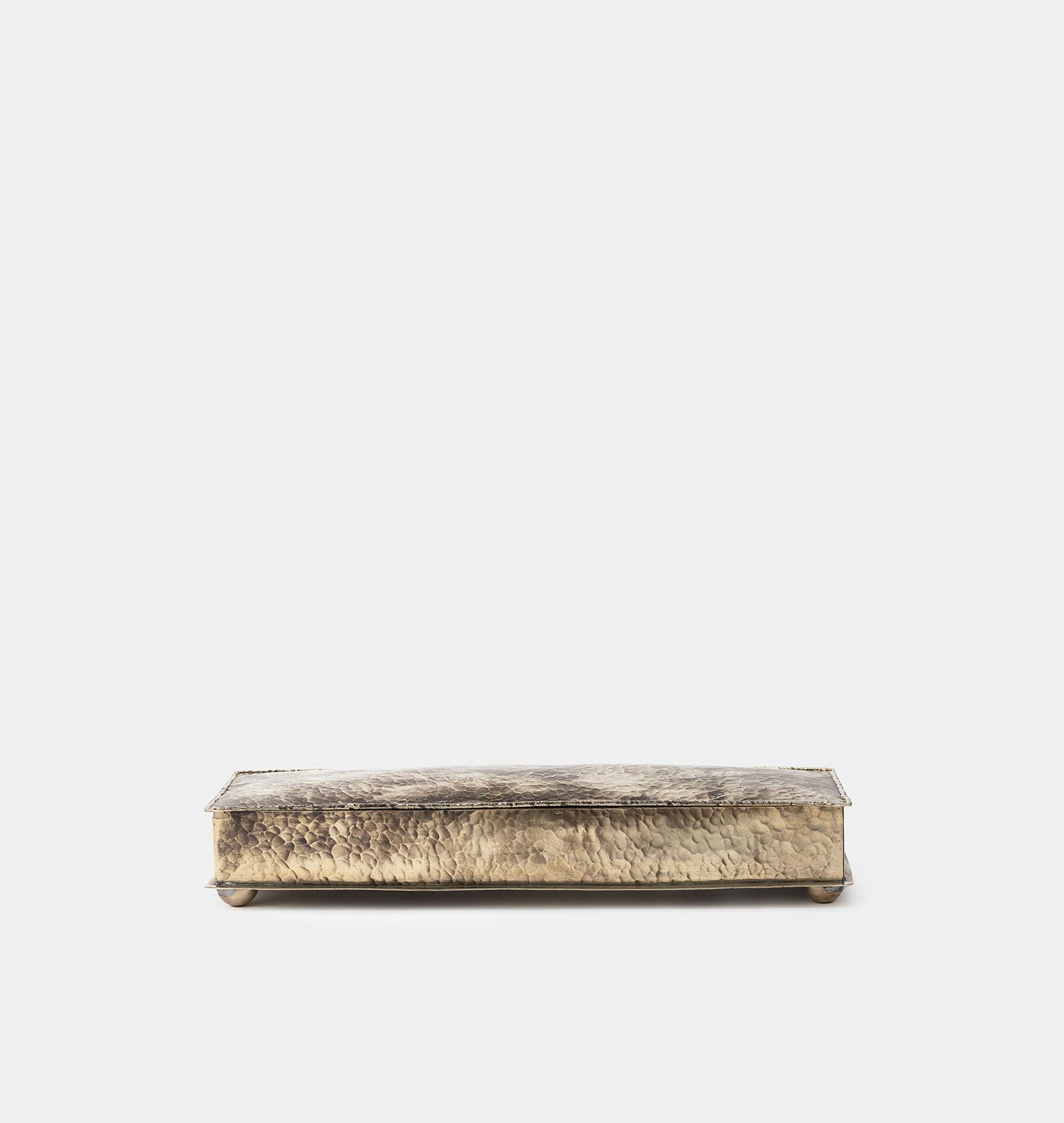 Amber Interiors - Hammered Silver Box