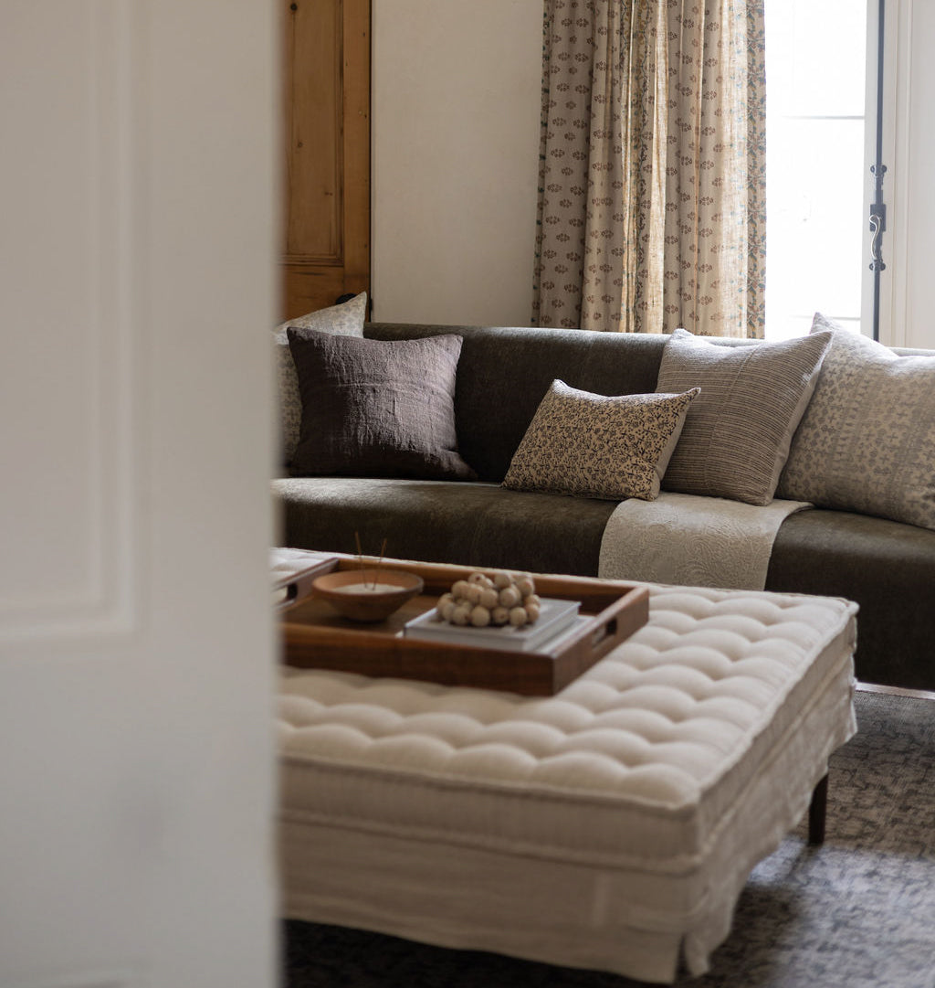 Amber Interiors - Anika Printed Pillow