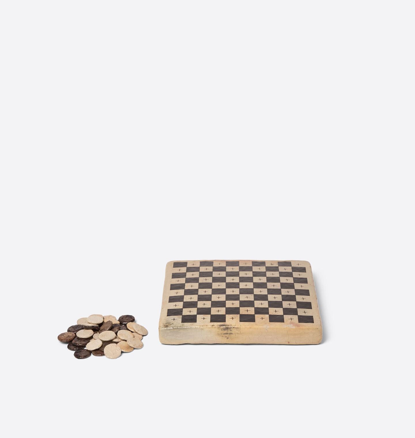 Amber Interiors - Clay Checkers Set