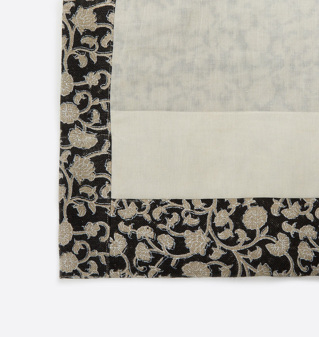 Amber Interiors - Keya Noir Curtain Panel