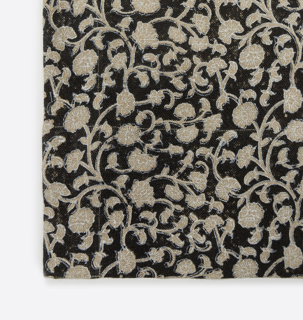 Amber Interiors - Keya Noir Curtain Panel