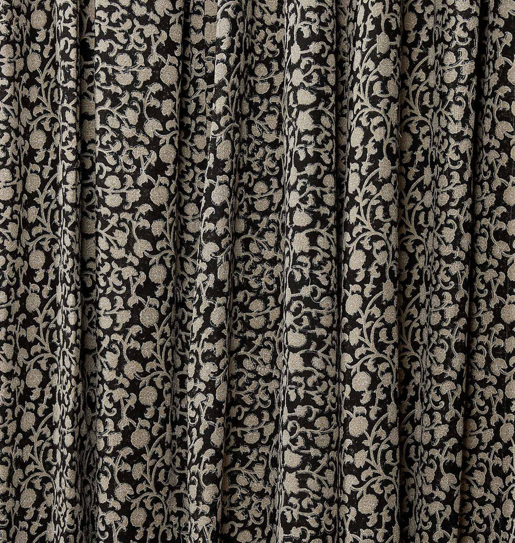 Amber Interiors - Keya Noir Curtain Panel