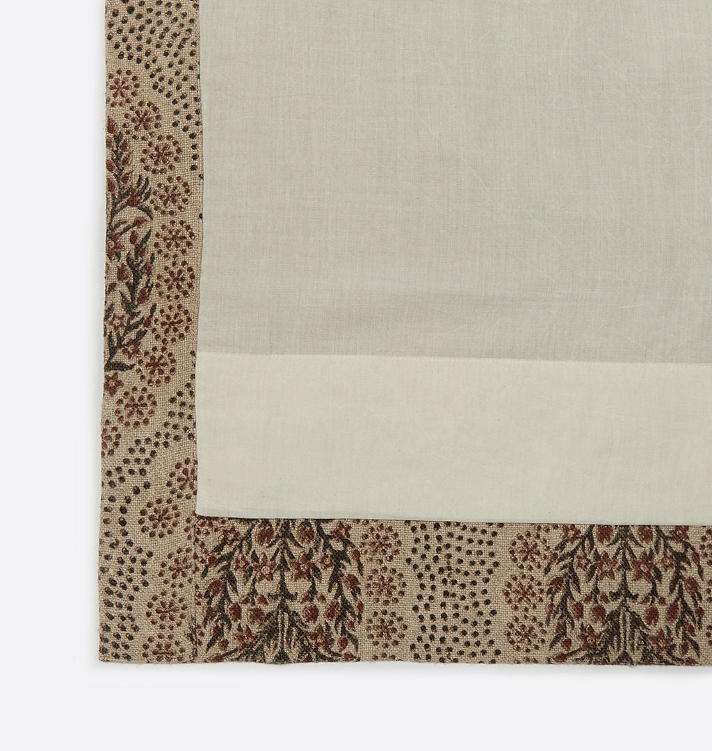 Amber Interiors - Winfleur Saffron Curtain Panel
