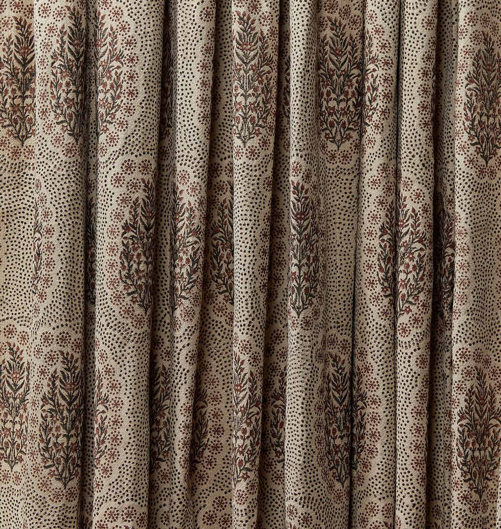 Amber Interiors - Winfleur Saffron Curtain Panel