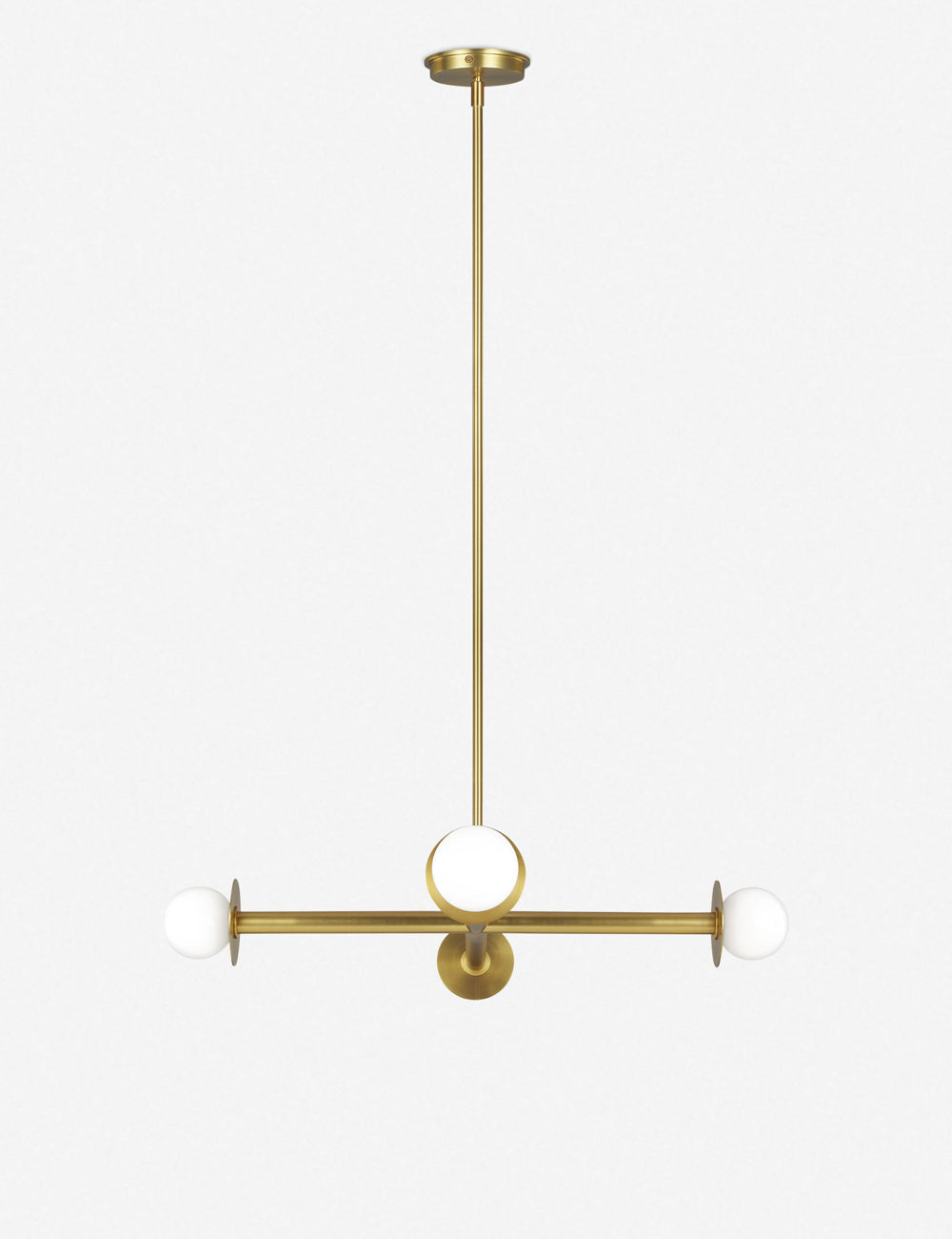 Lulu and Georgia - Nodes Wide Chandelier by Kelly Wearstler