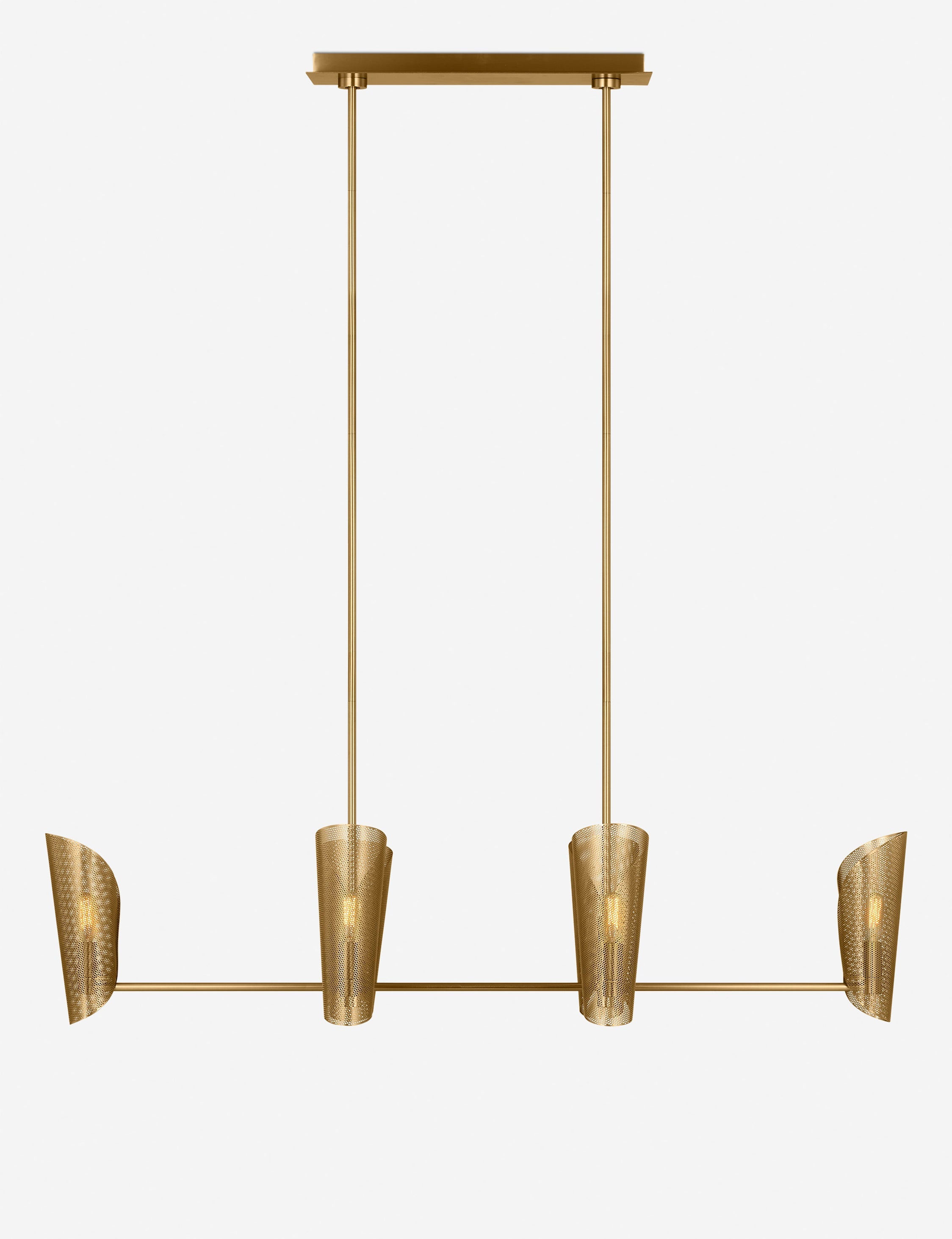 Lulu and Georgia - Plivot Linear Chandelier by Christiane Lemieux