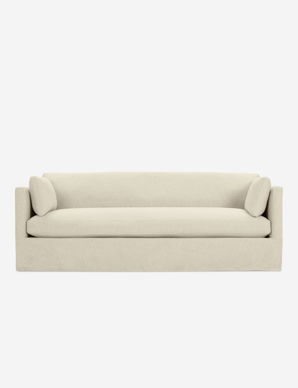 Lulu and Georgia - Open Box: Fabienne Slipcover Sofa, Natural