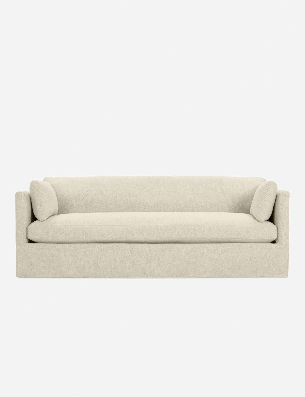 Lulu and Georgia - Open Box: Fabienne Slipcover Sofa, Natural