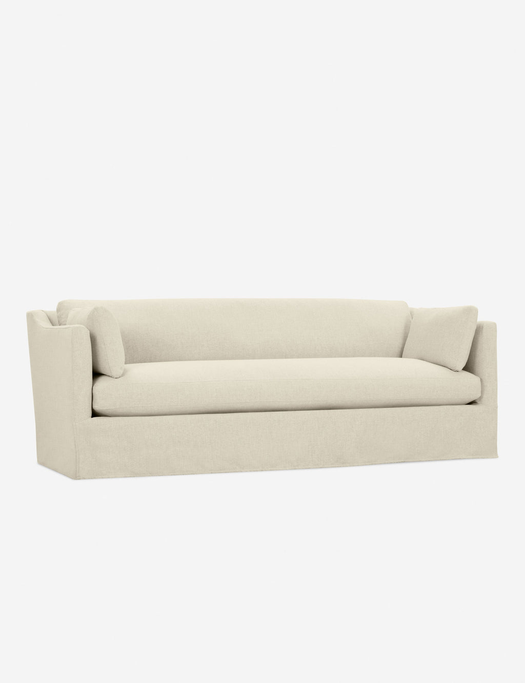 Lulu and Georgia - Open Box: Fabienne Slipcover Sofa, Natural