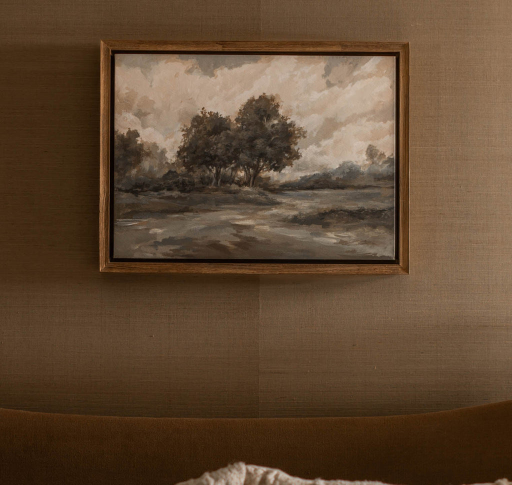 Amber Interiors - Soundlessness of Nature I Framed Print