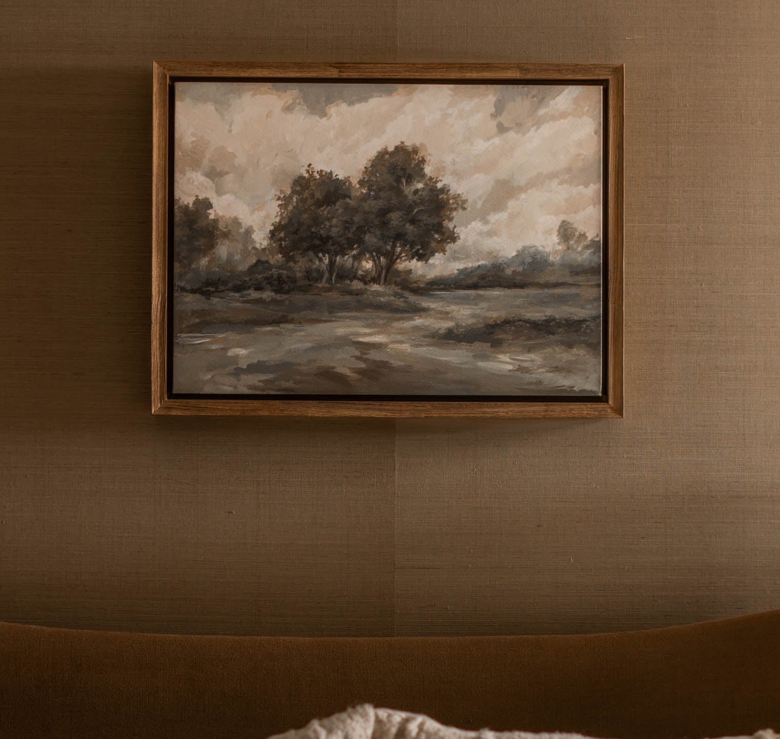 Amber Interiors - Soundlessness of Nature I Framed Print