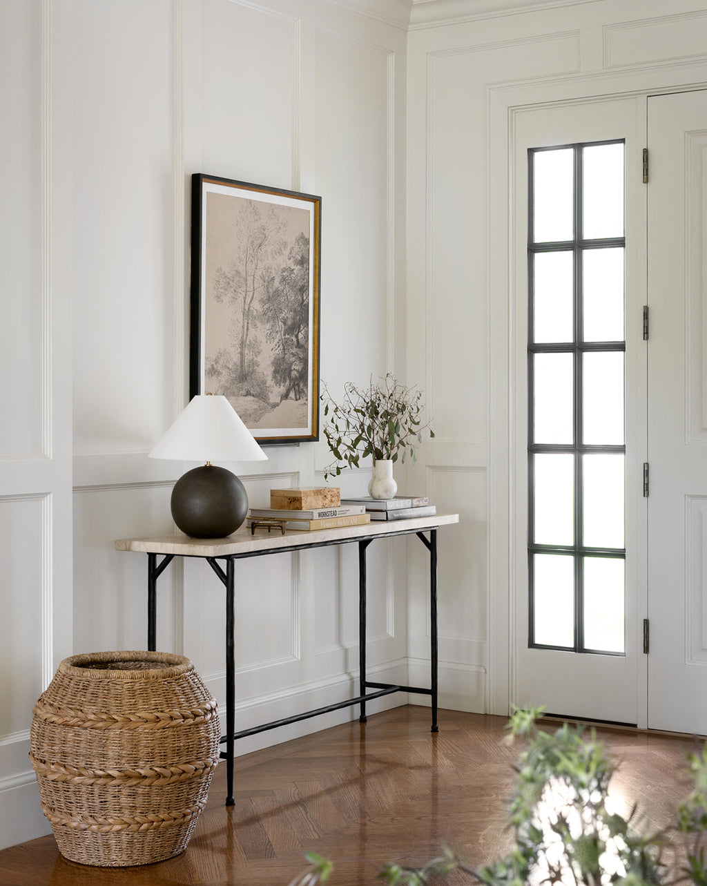 McGee & Co - Travertine Console