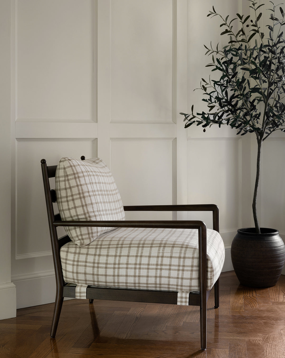 McGee & Co - Faux 72" Olive Tree with Ceramic Pot