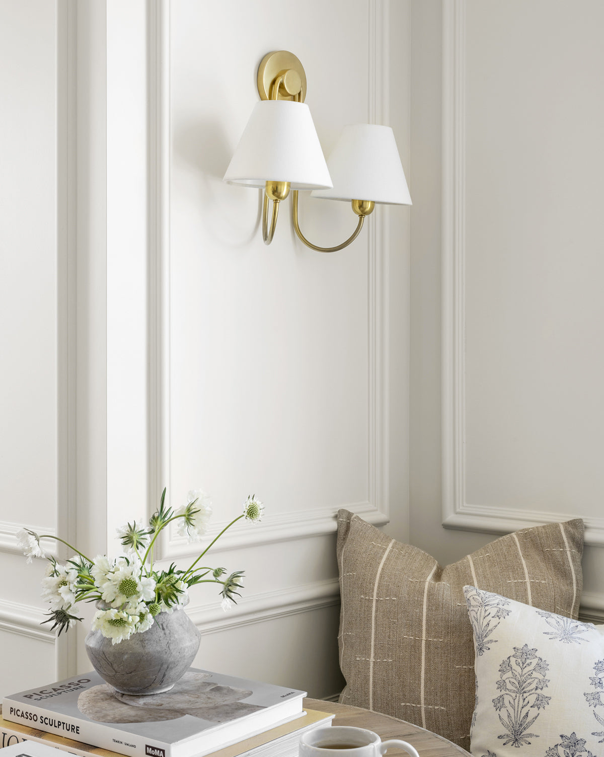 McGee & Co - Wainwright Double Swoop Sconce