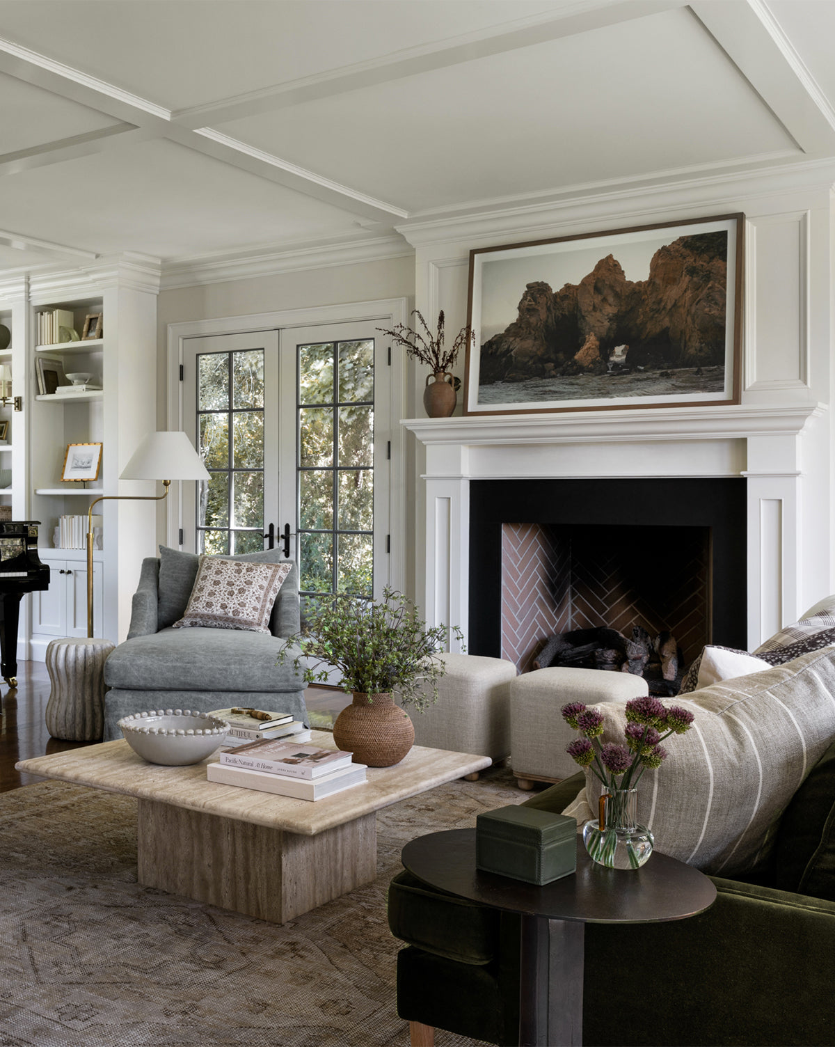 McGee & Co - Travertine Coffee Table