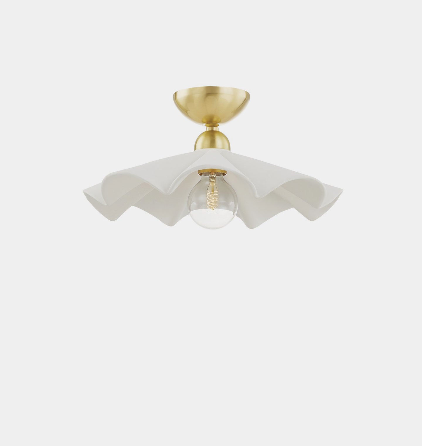 Amber Interiors - Fannie Convertible Flush Mount