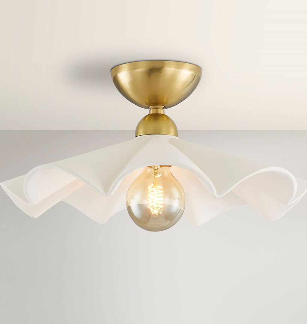 Amber Interiors - Fannie Convertible Flush Mount