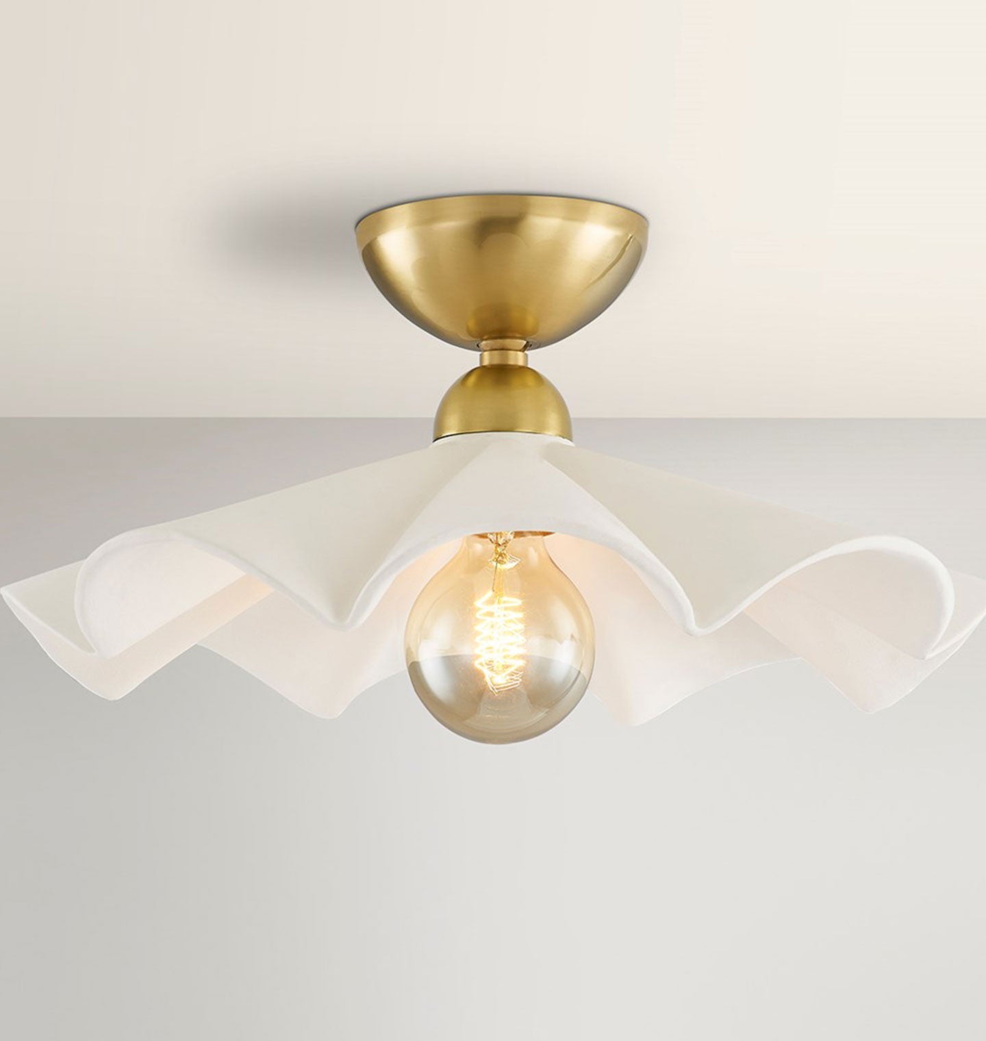 Amber Interiors - Fannie Convertible Flush Mount