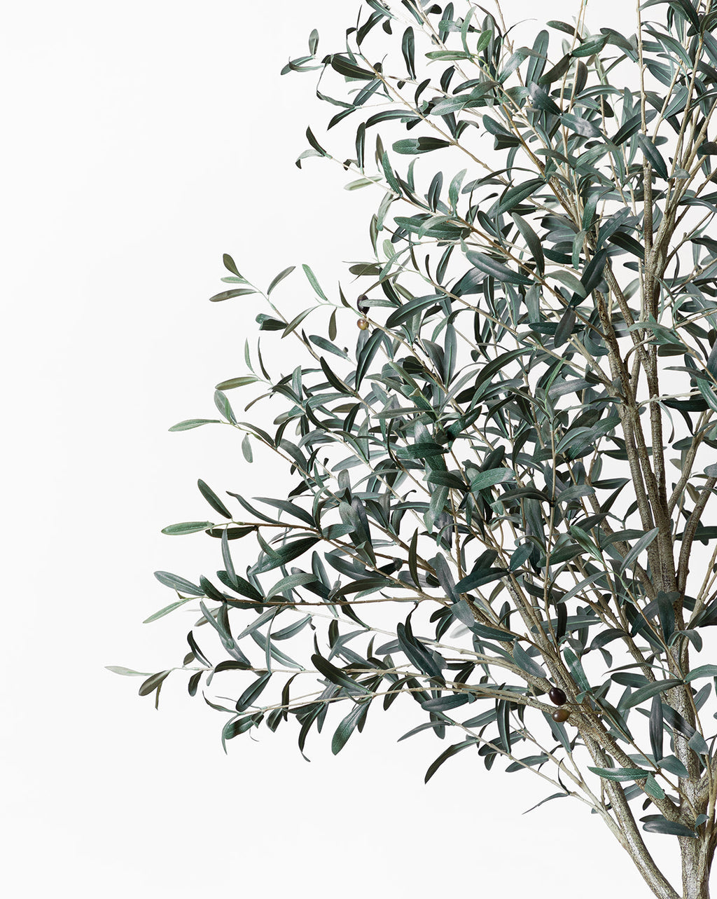 McGee & Co - Faux 96" Olive Tree with Woven Pot