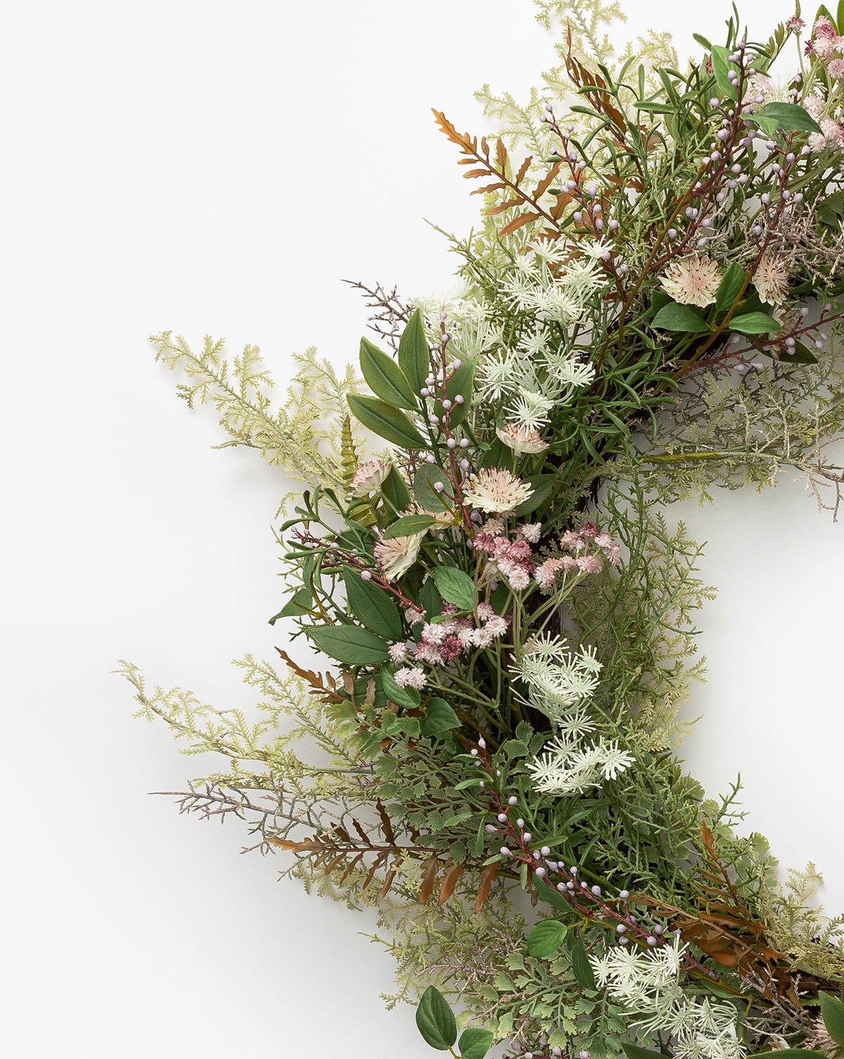 McGee & Co - Faux Herbiflora Wreath