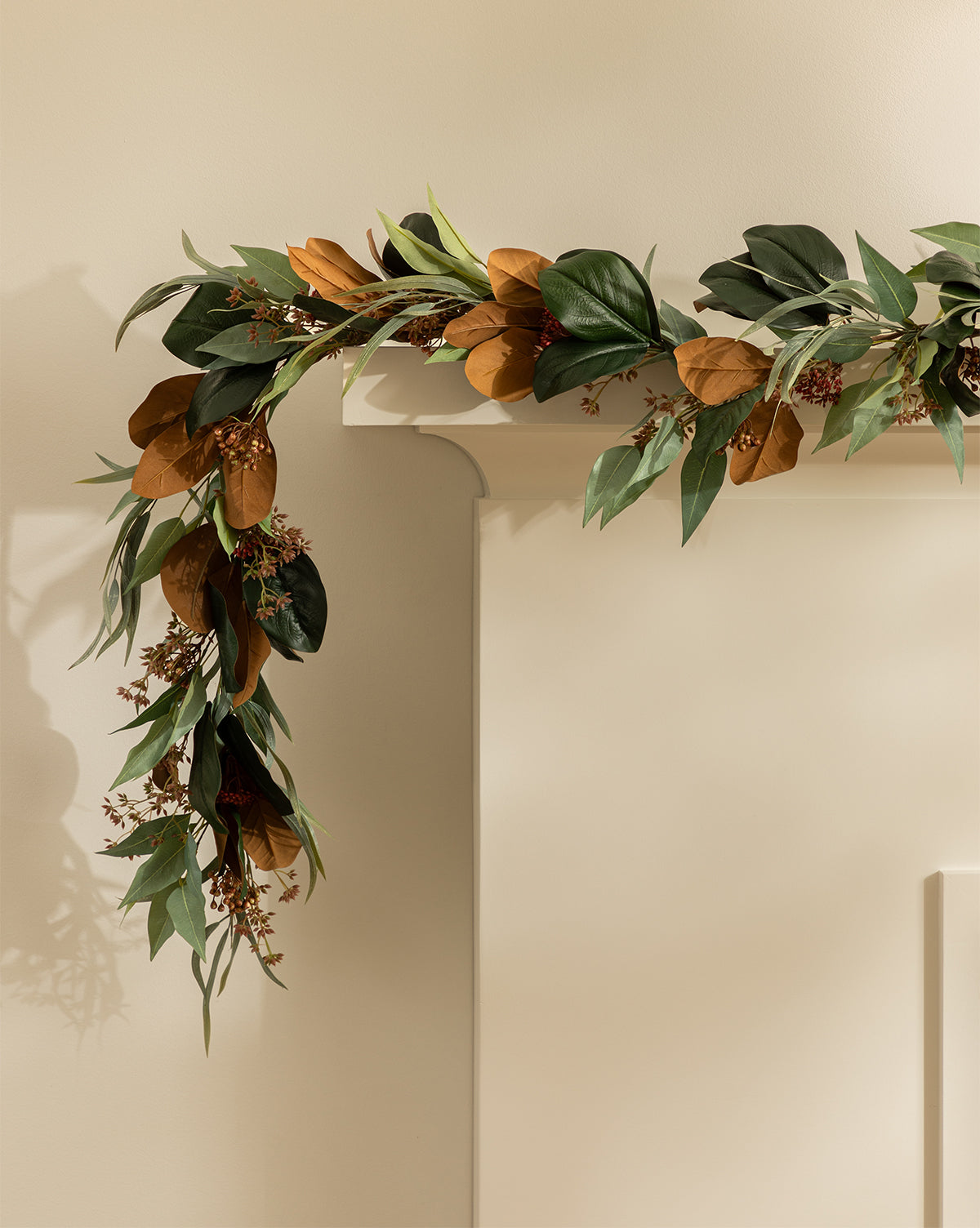 McGee & Co - Faux Magnolia & Eucalyptus Garland