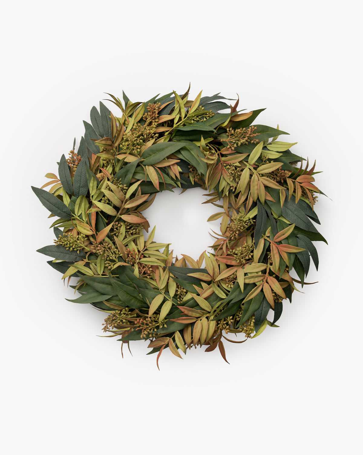 McGee & Co - Faux Seeded Eucalyptus Wreath