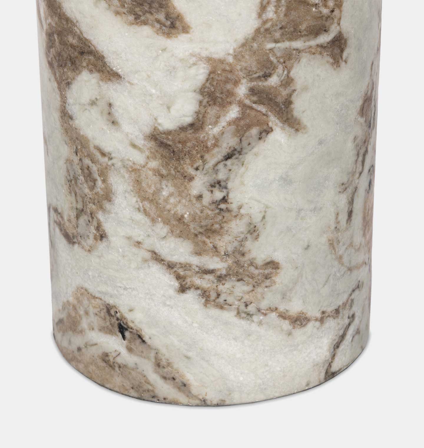 Amber Interiors - Figueroa Round Marble Dining Table