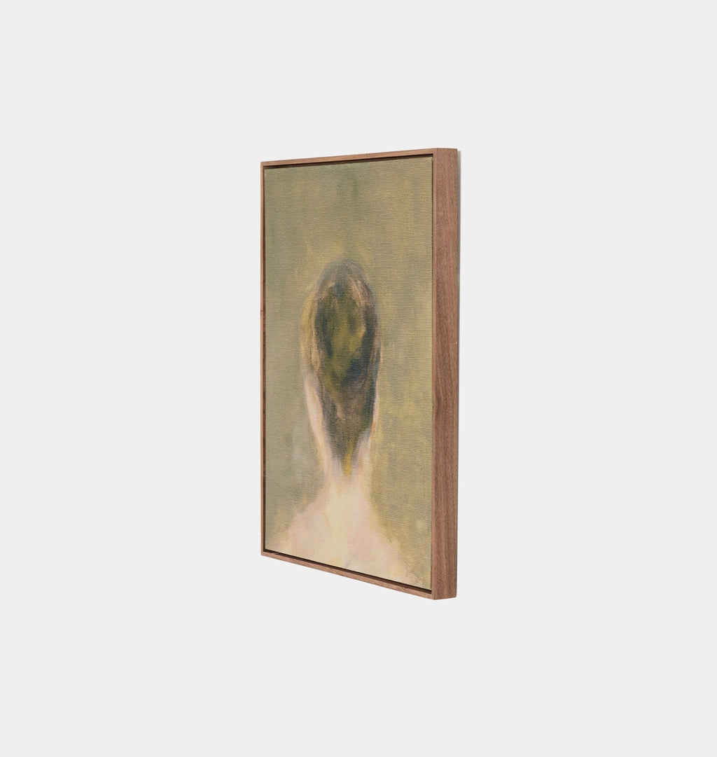 Amber Interiors - Figure 2 by Brittney Schulz Framed Print