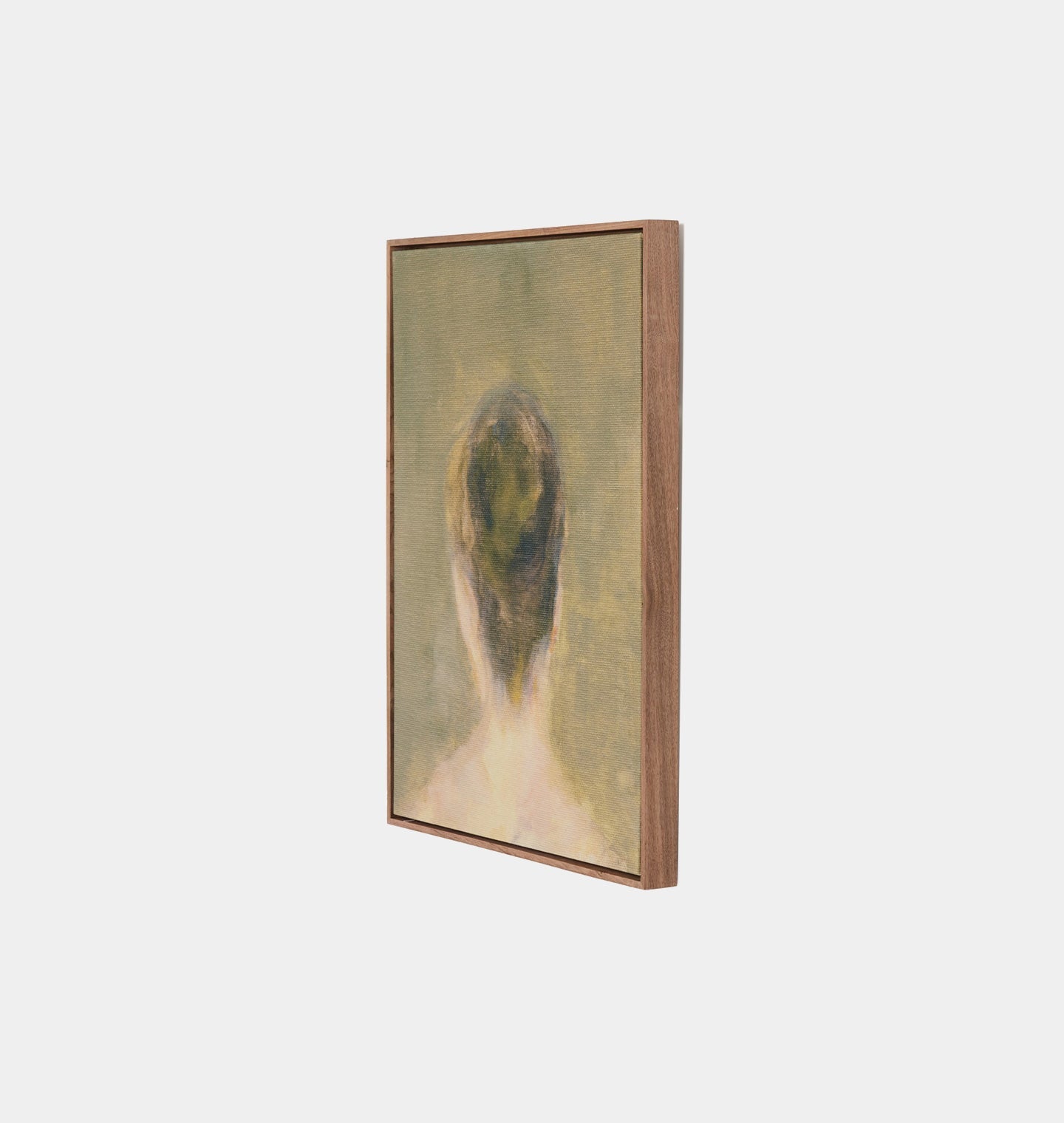 Amber Interiors - Figure 2 by Brittney Schulz Framed Print