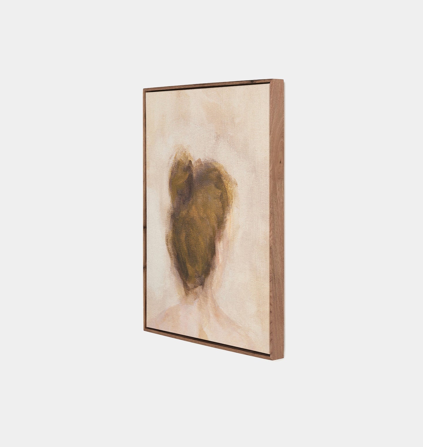 Amber Interiors - Figure 3 by Brittney Schulz Framed Print