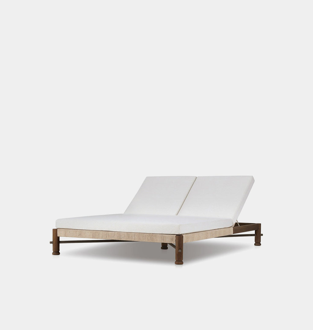 Amber Interiors - Finnegan Outdoor Double Chaise