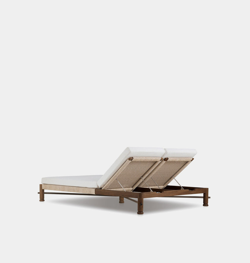 Amber Interiors - Finnegan Outdoor Double Chaise