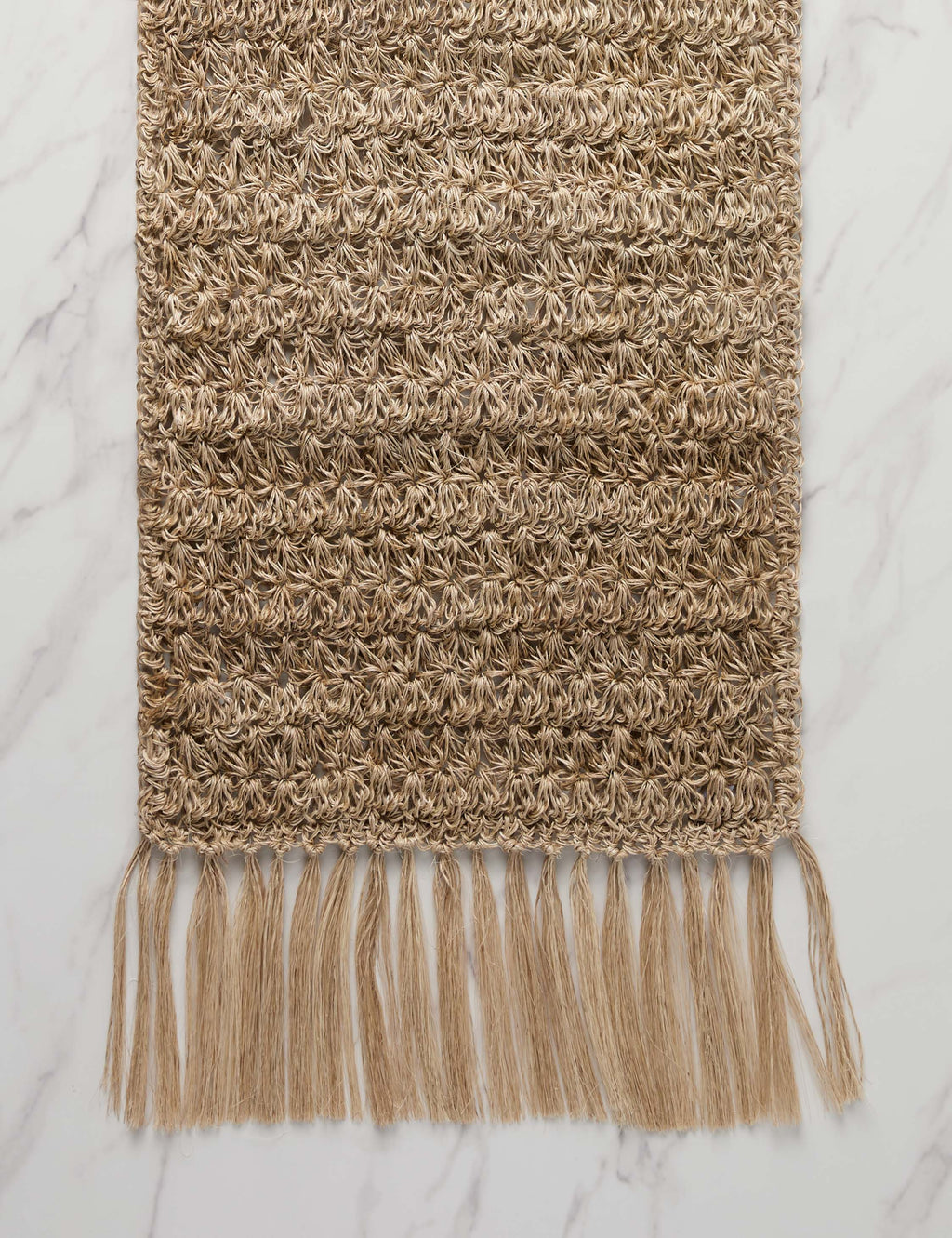 Lulu and Georgia - Fique Knots Table Runner by Tallo de Olivo