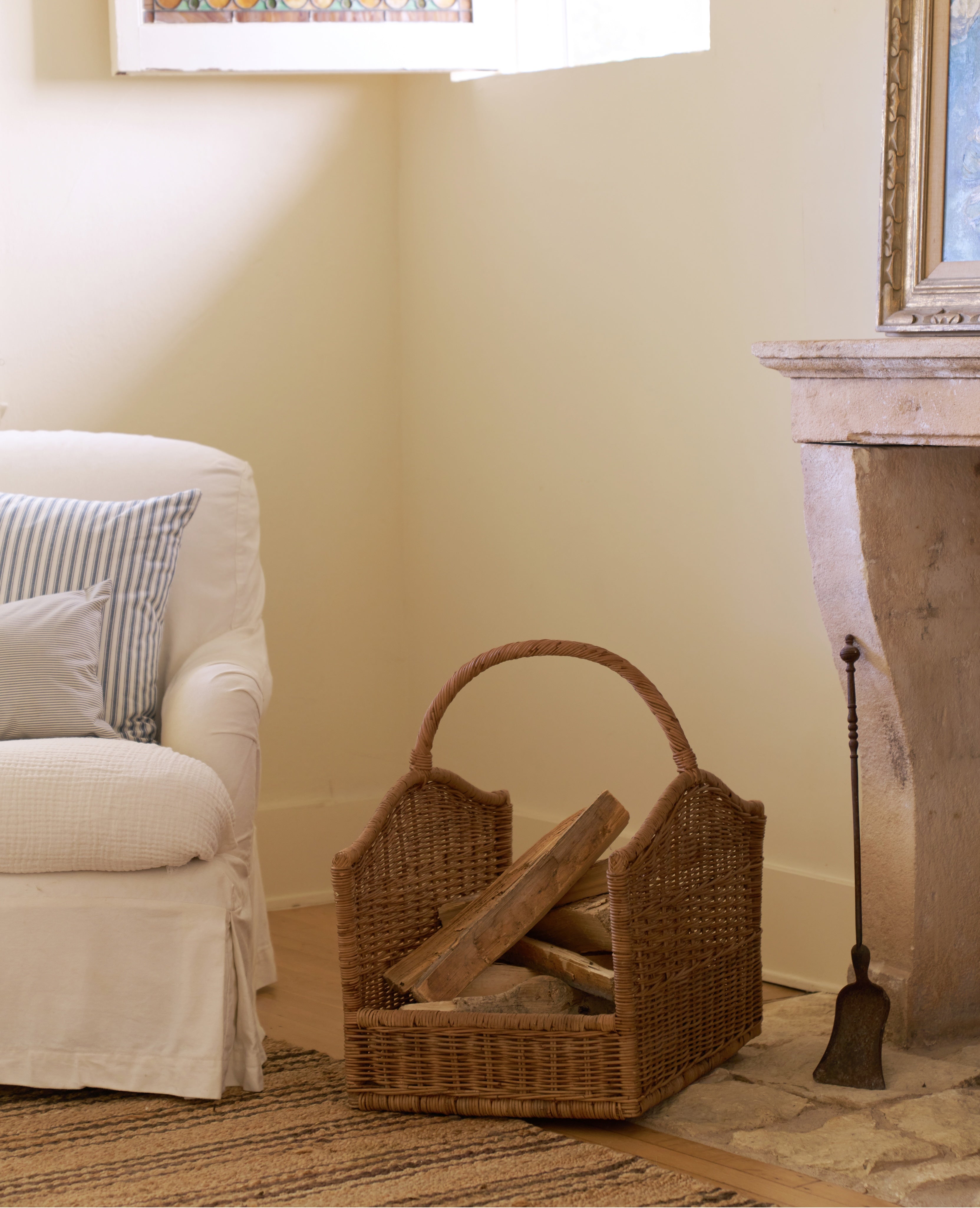 Olive Ateliers - Fireside Basket