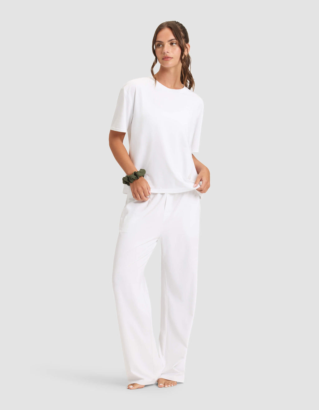 Cozy Earth - Women's First Layer Pajama Short Sleeve Tee & Pant Set