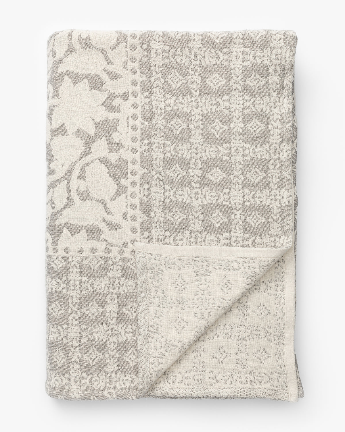 McGee & Co - Floral Matelasse Coverlet
