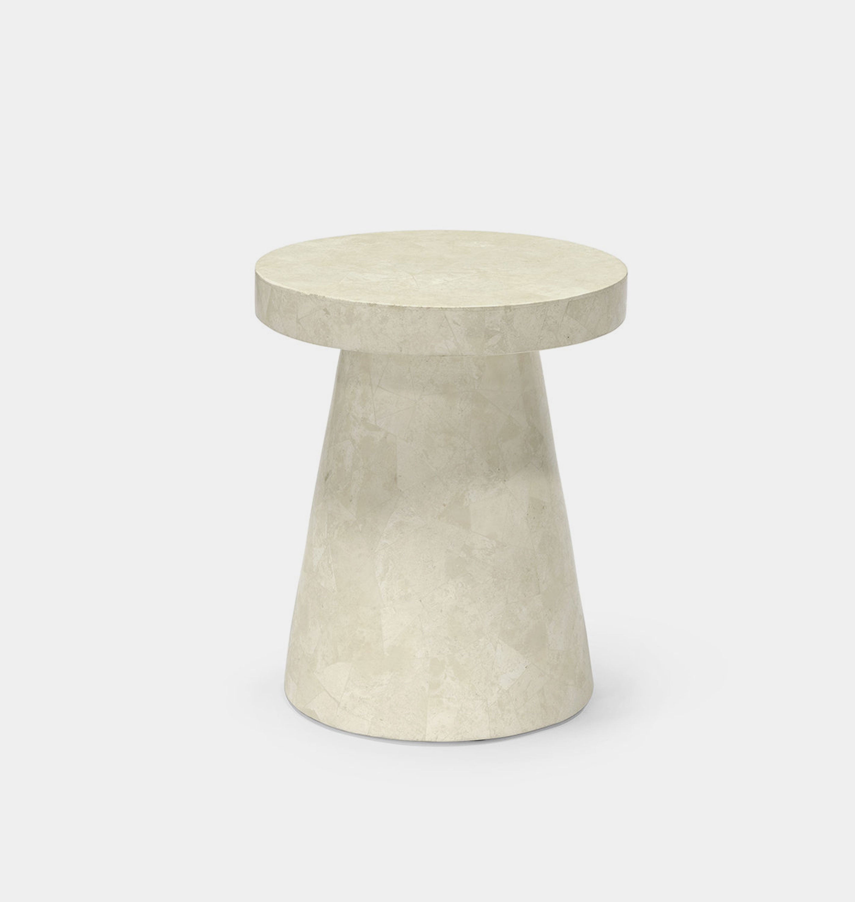 Amber Interiors - Foley Stone Outdoor Side Table