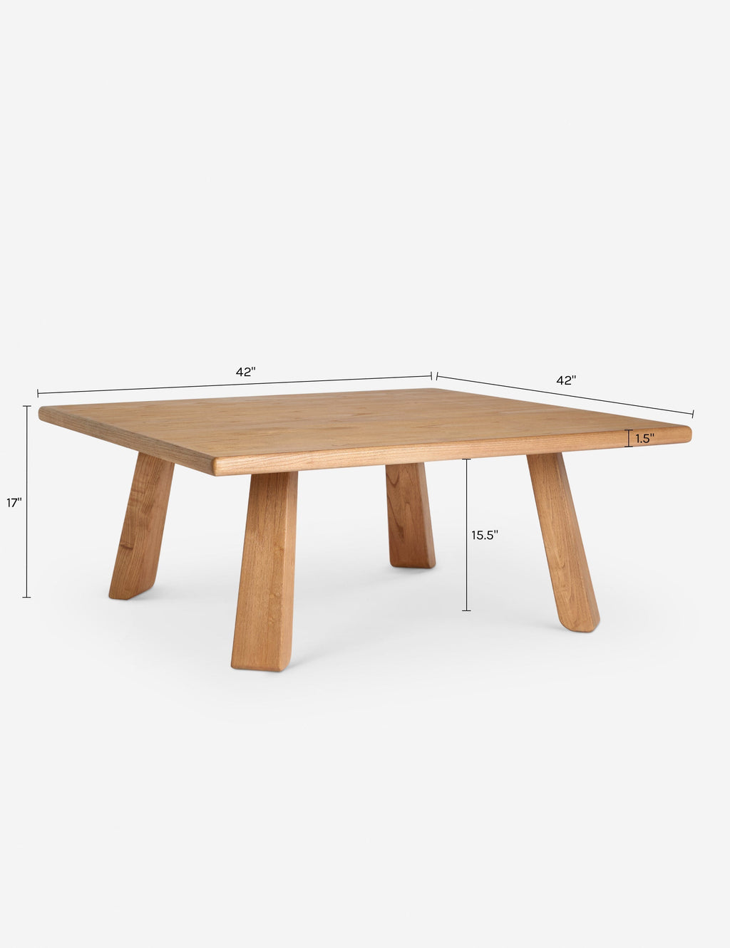 Lulu and Georgia - Open Box: Greenwich Coffee Table by Heidi Caillier, Natural