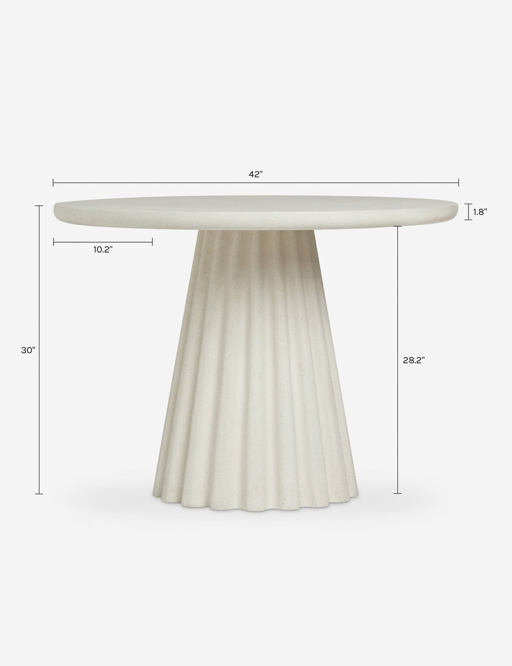 Lulu and Georgia - Lazenby Indoor / Outdoor Bistro Table