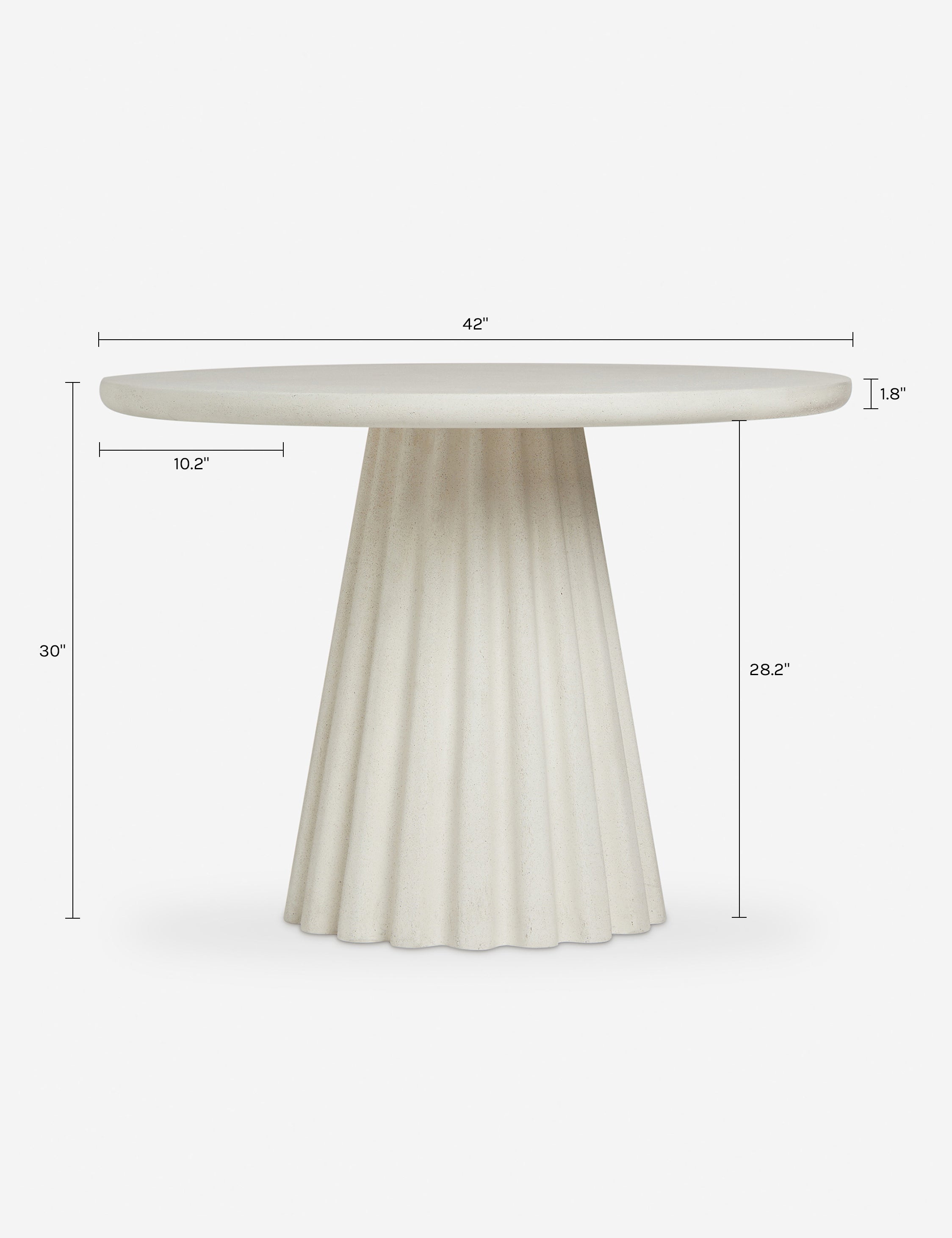 Lulu and Georgia - Lazenby Indoor / Outdoor Bistro Table