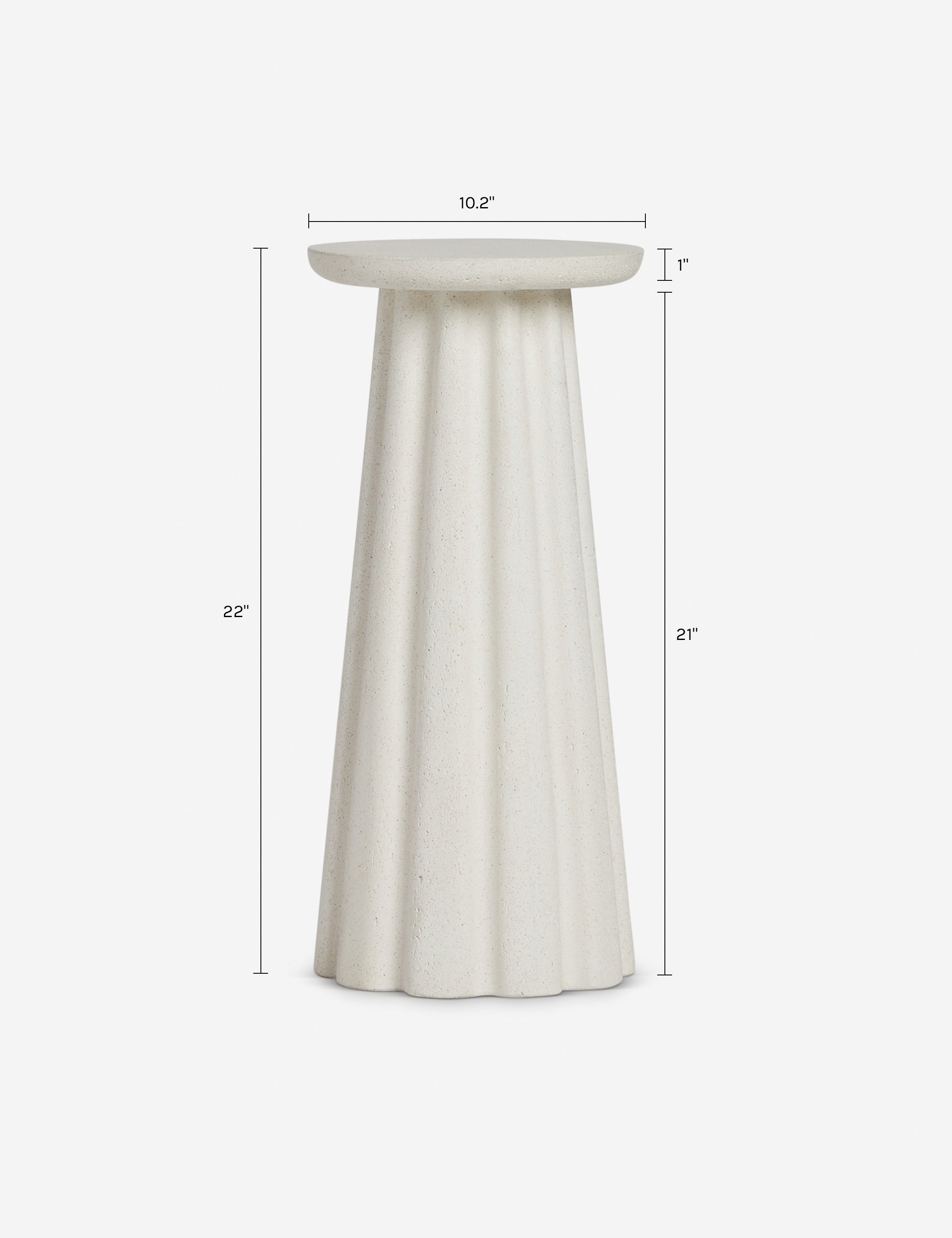 Lulu and Georgia - Lazenby Indoor / Outdoor Round Drink Table