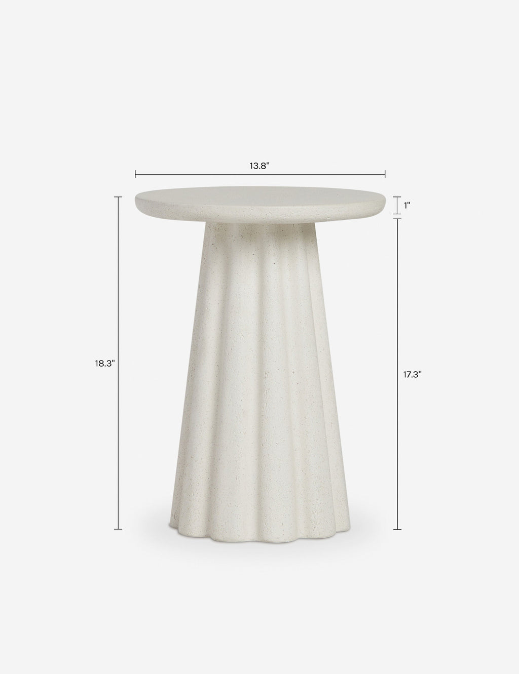 Lulu and Georgia - Lazenby Indoor / Outdoor Round Side Table