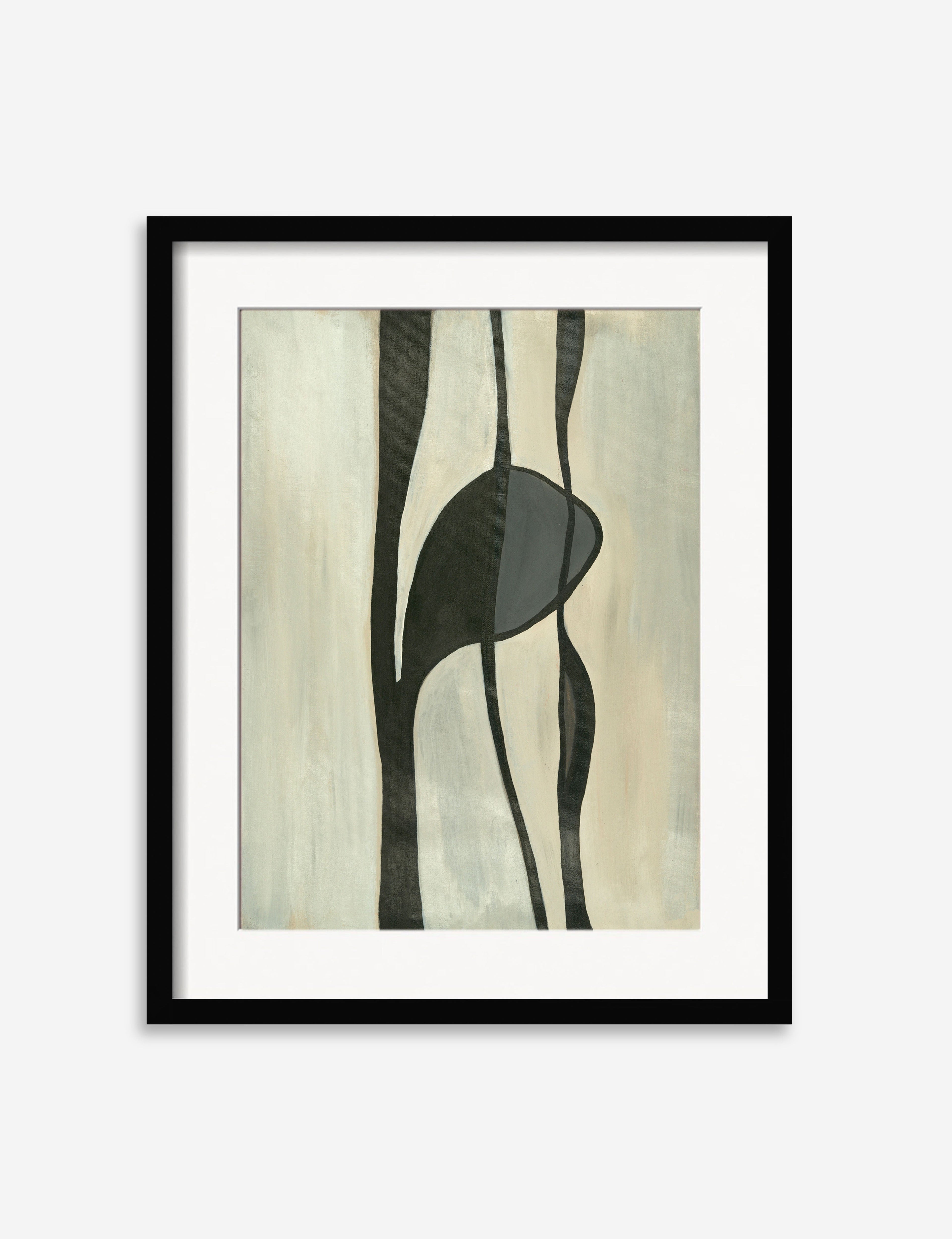 Lulu and Georgia - Zen Leaf Print by Karla Carranza