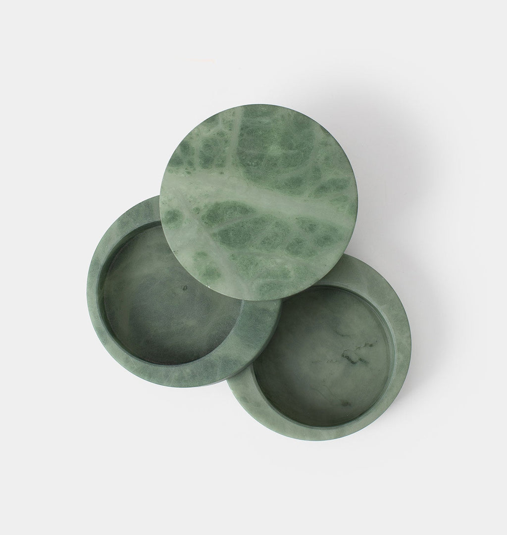 Amber Interiors - Kian Alabaster Box
