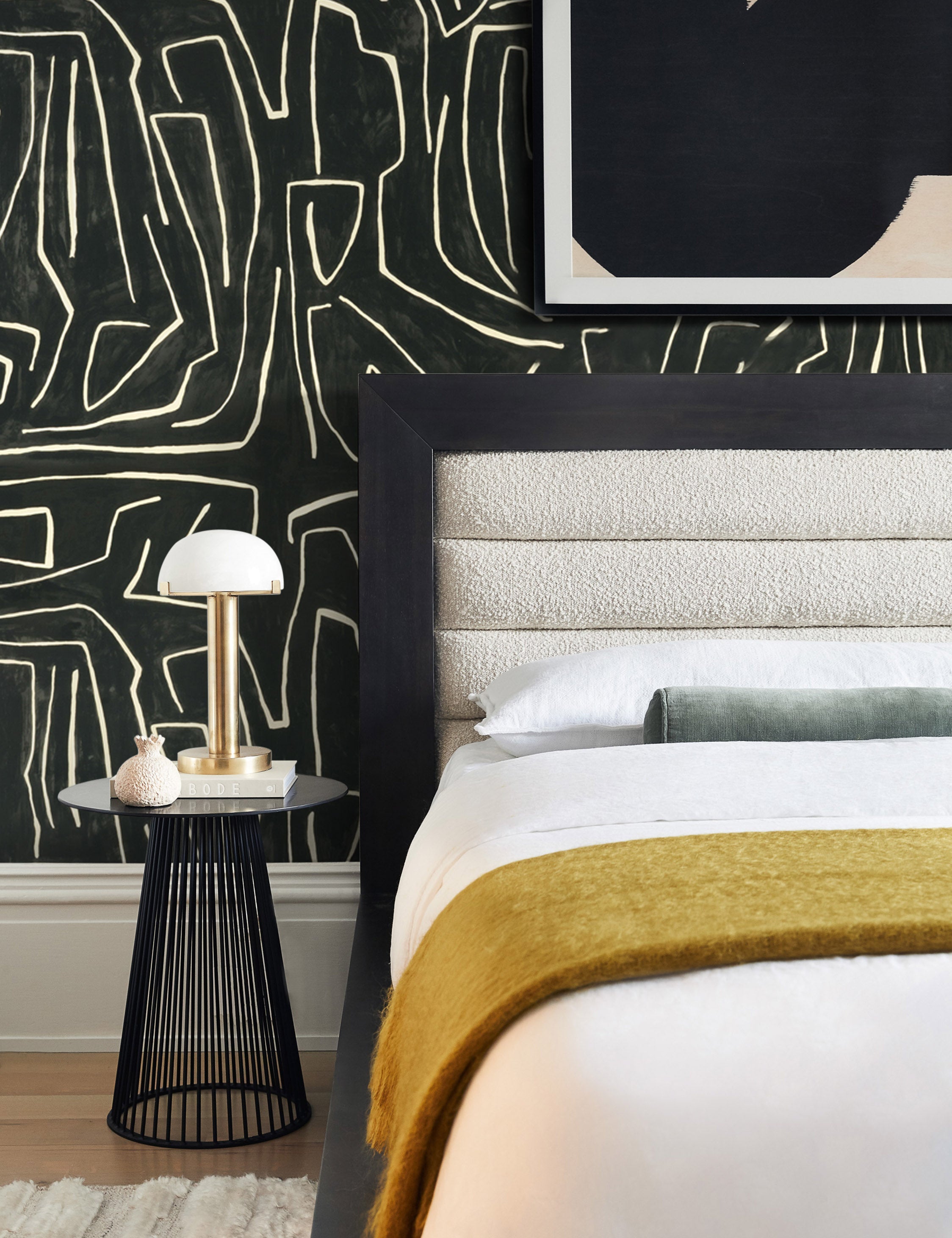 Lulu and Georgia - Graffito Wallpaper by Kelly Wearstler