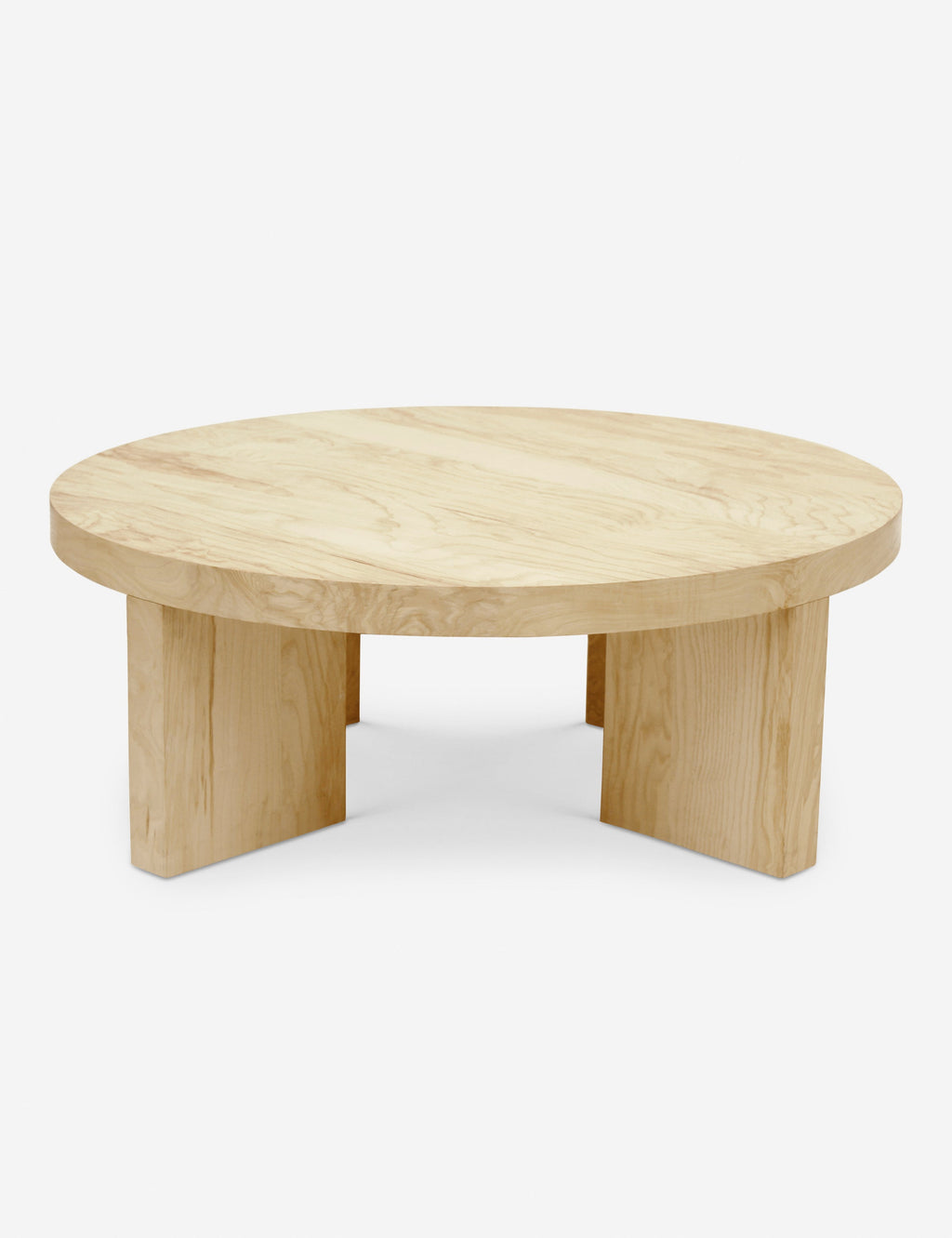 Lulu and Georgia - Kearns Round Burl Wood Coffee Table