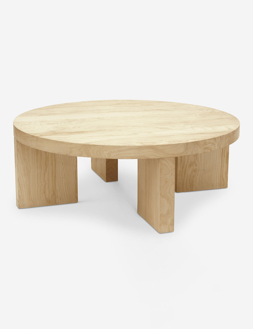 Lulu and Georgia - Kearns Round Burl Wood Coffee Table