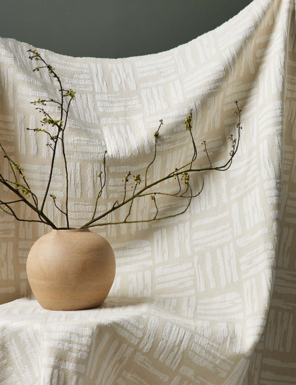 Lulu and Georgia - Garian Textured Cotton Blend Fabric