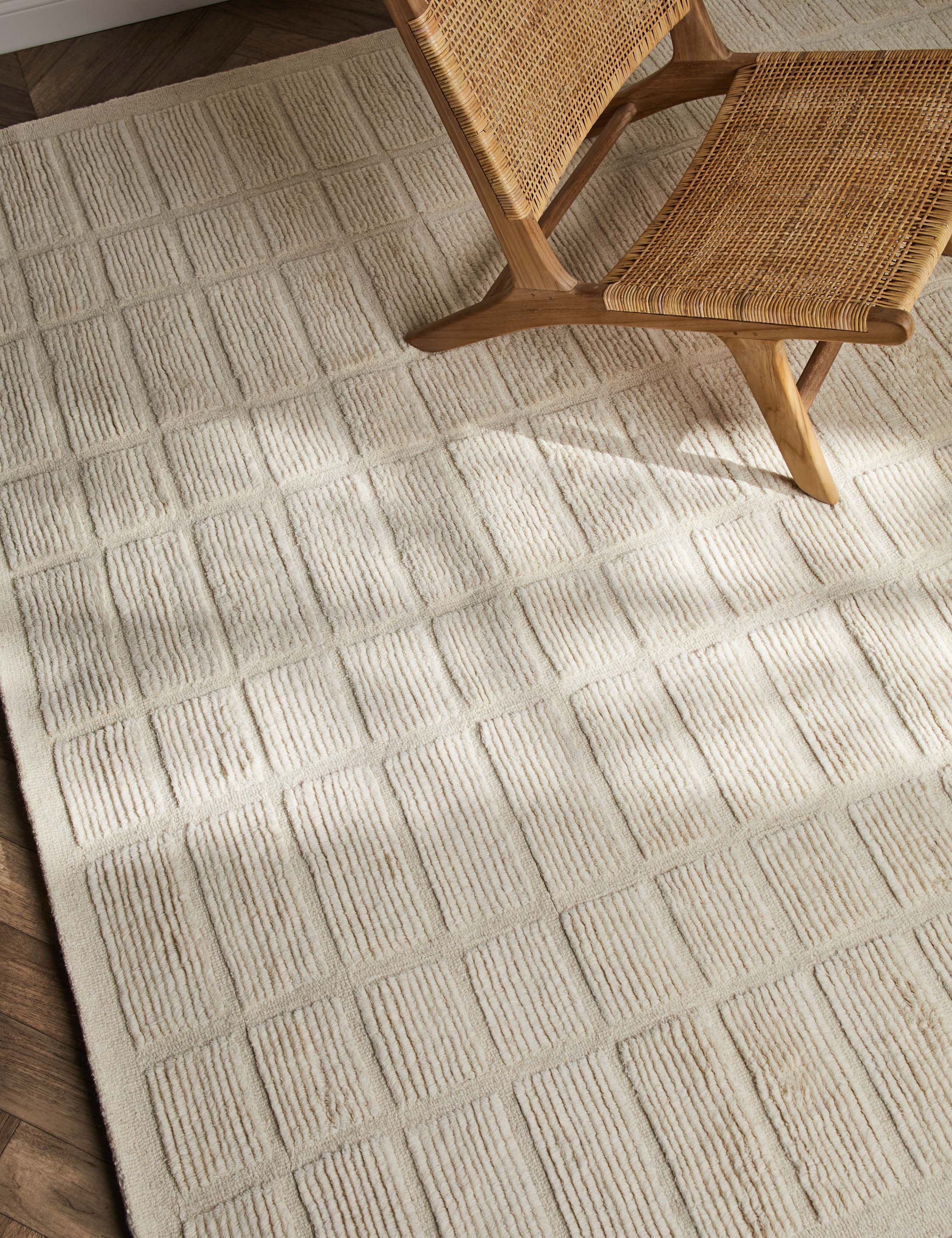Lulu and Georgia - Open Box: Geller Rug Ivory, 9' x 12'